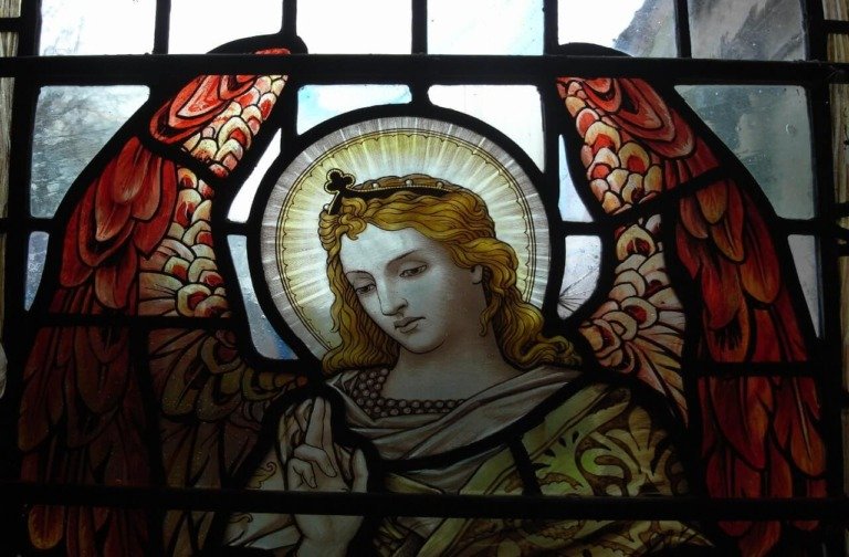 Angels, Jesus, Father, And Holy Spirit