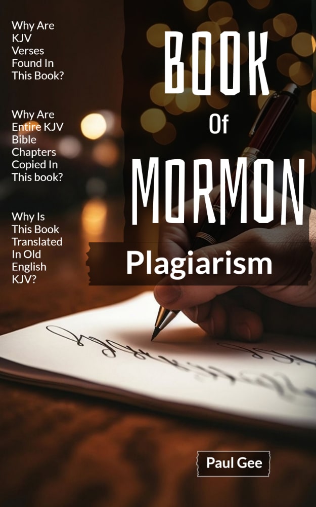 The Book Of Mormon Plagiarism Book