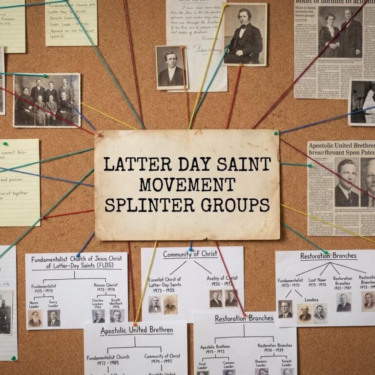 400 Splinter Groups From Mormonism